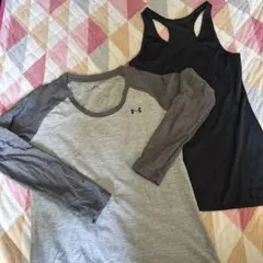 アンダーアーマー　タンクトップ　ロンT 2枚セット