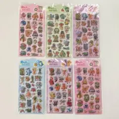 【新品】シール 6枚セット 立体シール イタリアンブレインロット