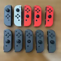 任天堂 スイッチジョイコン 10台まとめ売り ジャンク品