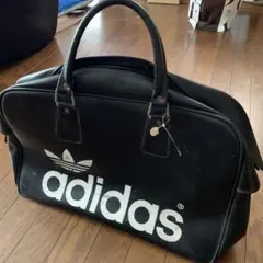 【激渋 vintage adidas ボストンバック ピーターブラック