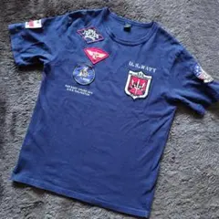 AVIREX ワッペンTシャツ ネイビーのサムネイル