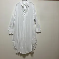 H&M ホワイト シャツワンピース XS