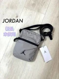 新品】JORDAN ショルダーバック　サコッシュ★グレーのサムネイル