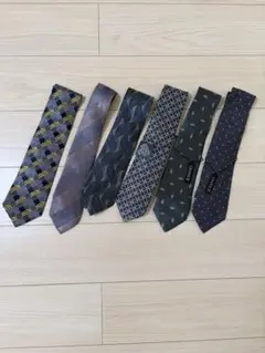 ネクタイ 6本セット 多色 デザイン