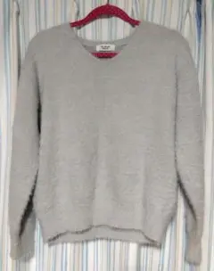 Té chichi グレー ニットセーター Fサイズ