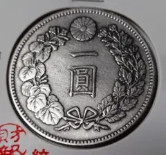 大日本 明治十七年 679(13) 一圓 銀貨デザイン 古銭 - メルカリ
