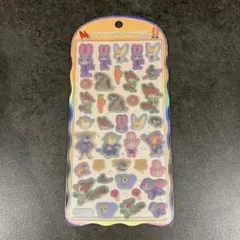 正規品　コットンパフィー　ズートピア　ボンボンドロップシール　ディズニー