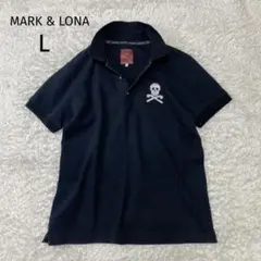 MARK&LONA マークアンドロナ ゴルフウェア メンズポロシャツ L スカルのサムネイル