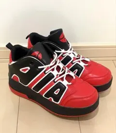 리트랙터블 롤러 슈즈 블랙 레드 24.5cm