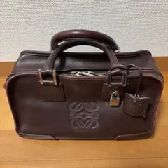 LOEWE アマソナ ハンドバッグ ダークブラウンのサムネイル