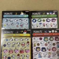 【正規品】PEANUTS スヌーピー　ボンボンドロップシール mini セット
