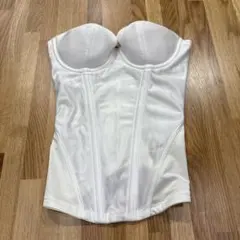 ワコールホワイト コルセット ブライダルインナー