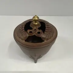 丹波焼 佐藤玄 窯変丹波 香炉 共箱 透かし蓋 卵型 焼締 - メルカリ