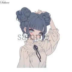 【SA-396】Sakura＊オリジナル♡人物ステッカー