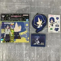 KG1●一番くじ ぼっちざろっく 山田リョウ ステッカーセット ラバー アクリル