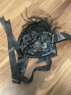 Alice and the Pirates ヘッドドレス黒　ロリータファッション