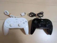 Wii 클래식 컨트롤러 프로 화이트, 블랙
