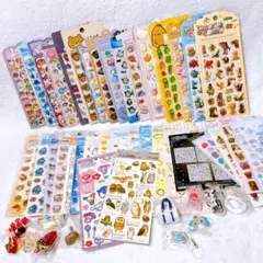 色々なシール＆ガチャガチャset ①