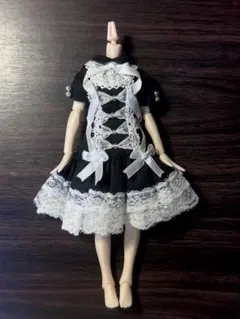 海外作家製 手作りドール服 試着のみ ob22/24 Licca Azone対応