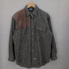 む*ー様 90s ポロバイラルフローレン ハンティングシャツ USA製グレンチェ