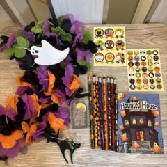 お値打ち品ハロウィン盛り上げご褒美セット　パーティーグッズ　装飾　ゲーム　景品