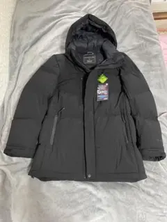 ワークマン　エックスシェルター　プレミアム　ギガパフダウンコート　ブラック　LL