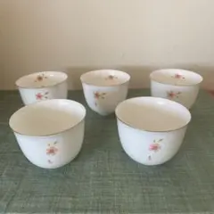 イマン　浪漫ダイアナローズ　古茶碗小5個セット イマン 浪漫ダイアナローズ 古茶碗小5個セット - メルカリ