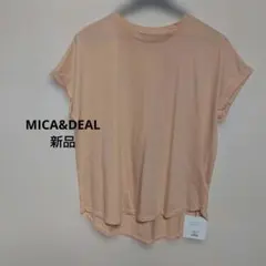新品MICA&DEAL☆カットソー、Tシャツ コットン100%のサムネイル