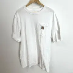 carhartt ホワイト Tシャツ M ルーズフィット