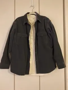 コーデュロイジャケットとシャツのセット