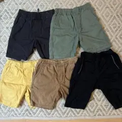 ユニクロ　ハーフパンツ 半ズボン　5枚セット