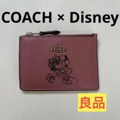 COACH コーチ　コインケース　パスケース　ディズニー　コラボ　最終値下げ