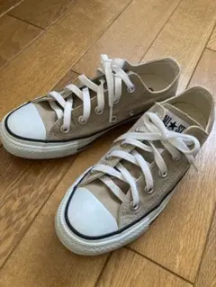 美品　CONVERSE ベージュ スニーカー 23cm