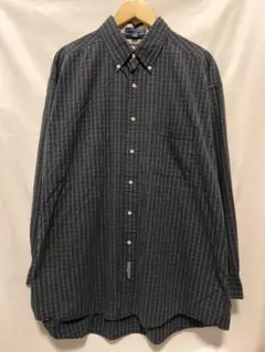 90s トミーフィルフィガー 長袖シャツ チェック柄 16-1/2 32-33