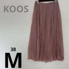 コース【38】シフォンプリーツスカート ピンク系パープル チュール ふんわりのサムネイル