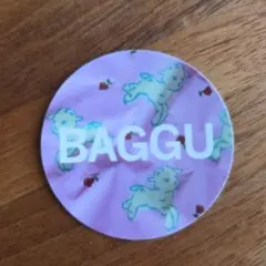 BAGGU ステッカー ラム柄