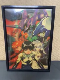 新世紀エヴァンゲリオン 3D ポスター 額付き