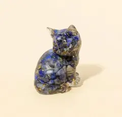 再入荷‼️猫　オルゴナイト 開運 縁起物 置物 スピリチュアル インテリア
