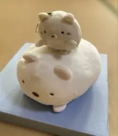 すみっコぐらし　しろくまぬいぐるみ ねこのキーホルダーのセット