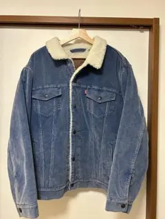 LEVI'S PREMIUM シェルパ襟 デニムジャケット L