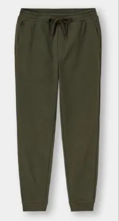 新品タグ付 レディース GU イージースウェットパンツ Lサイズ カーキ