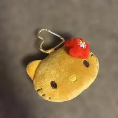 サンリオ 日焼けキティ ぬいぐるみポーチ カラビナ コインケース