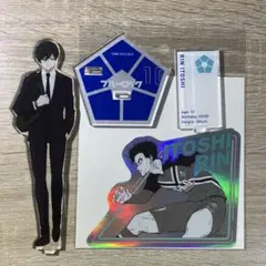 ブルーロック糸師凛 アクスタ ステッカー ベースヤードトーキョー ブルーロック展