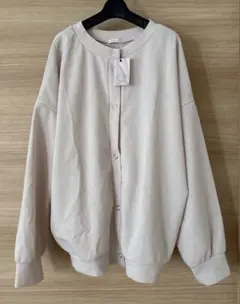 スエットカーディガン カーディガン