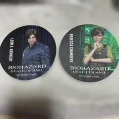 バイオハザード BIOHAZARD 集合 コースター 特典 カプコンカフェ