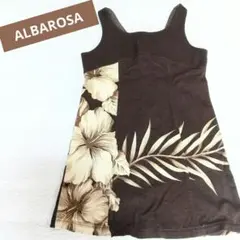 ALBAROSA アルバローザハイビスカス柄 チュニック ワンピースのサムネイル