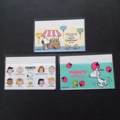 ✨️スヌーピー マイナンバーカード用クリアケース 3장 세트