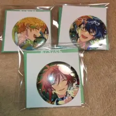 あんスタ 10周年 展示会 缶バッジ 逆先夏目 青葉つむぎ 春川宙Switch