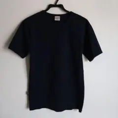 美品 AVIREX ネイビー コットン Tシャツ 丸クビ men's L