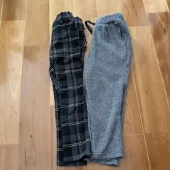 ブリーズ　ブランシェス　ボトムス　100センチ　２点　あったかパンツ　冬　裏起毛